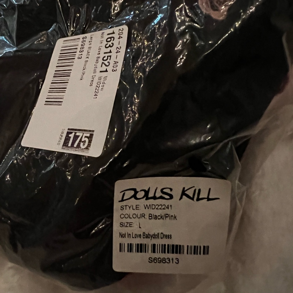 Dolls Kill Not in Love Baby doll dress - New! - Picture 7 of 9
